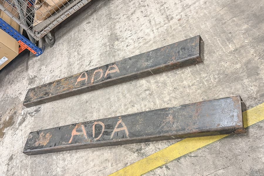 Paar Staplergabelverlängerungen